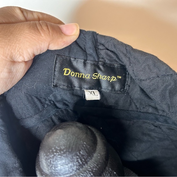 Donna Sharp Quilted Wearable Art Purple Floral Paisley Funky Oversized Jacket XL - Picture 3 of 9